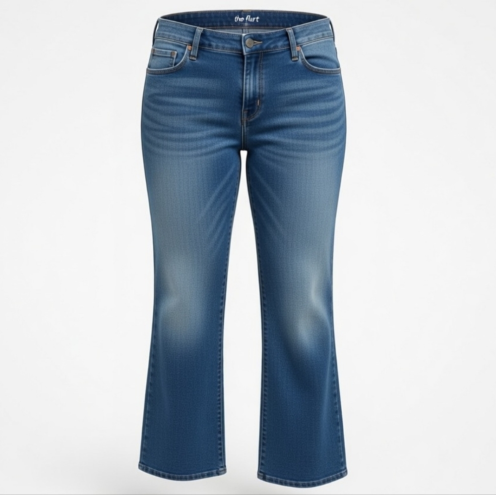 Old Navy Blue Boot Cut Jeans Classic Style